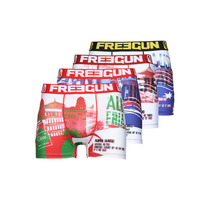 Lenjerie intimă Bărbați Boxeri Freegun PRENIUM X4 Multicolor