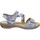 Pantofi Femei Sandale Rieker 659c7 Multicolor