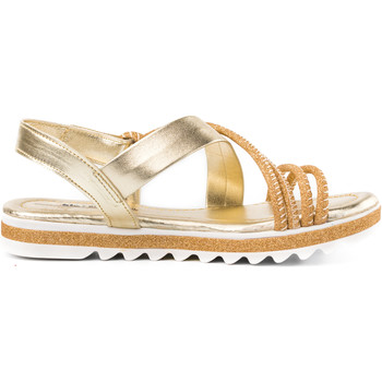 Pantofi Fete Sandale Bibi Shoes Sandale Fete Bibi Flat Form Gold Auriu