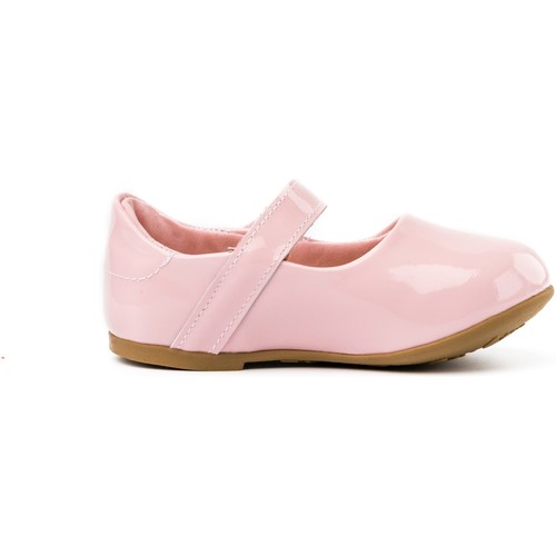 Pantofi Fete Balerin și Balerini cu curea Bibi Shoes Balerini Fete BIBI Anjos Mini Sugar Glitter roz