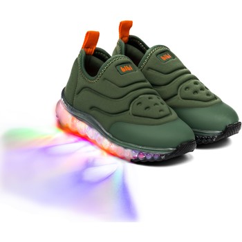 Bibi Shoes Pantofi Sport LED Bibi Roller Celebration Olive verde