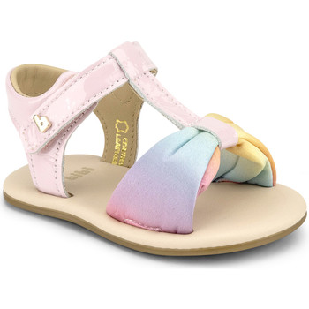 Pantofi Fete Sandale Bibi Shoes Sandale Fetite Bibi Afeto V Rainbow roz
