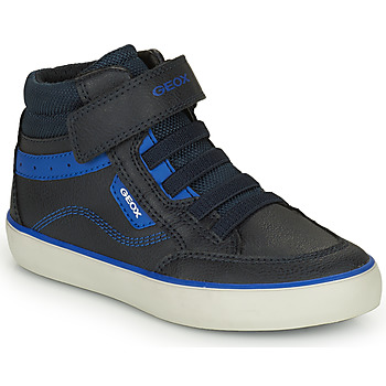 Pantofi Băieți Pantofi sport stil gheata Geox J GISLI BOY Negru / Albastru