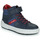 Pantofi Băieți Pantofi sport stil gheata Geox J WEEMBLE BOY A Albastru / Roșu