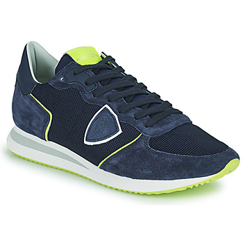 Pantofi Bărbați Pantofi sport Casual Philippe Model TROPEZ X LOW MAN Albastru / Galben