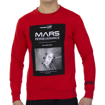 Îmbracaminte Bărbați Hanorace  Nasa MARS03S-RED roșu
