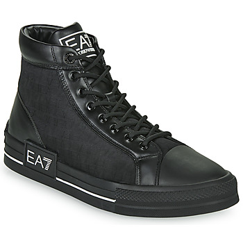 Pantofi Bărbați Pantofi sport stil gheata Emporio Armani EA7 JACQUARD SNEAKER Negru
