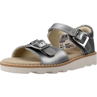 Pantofi Fete Sandale
 Clarks CROWN BLOOM T Argintiu