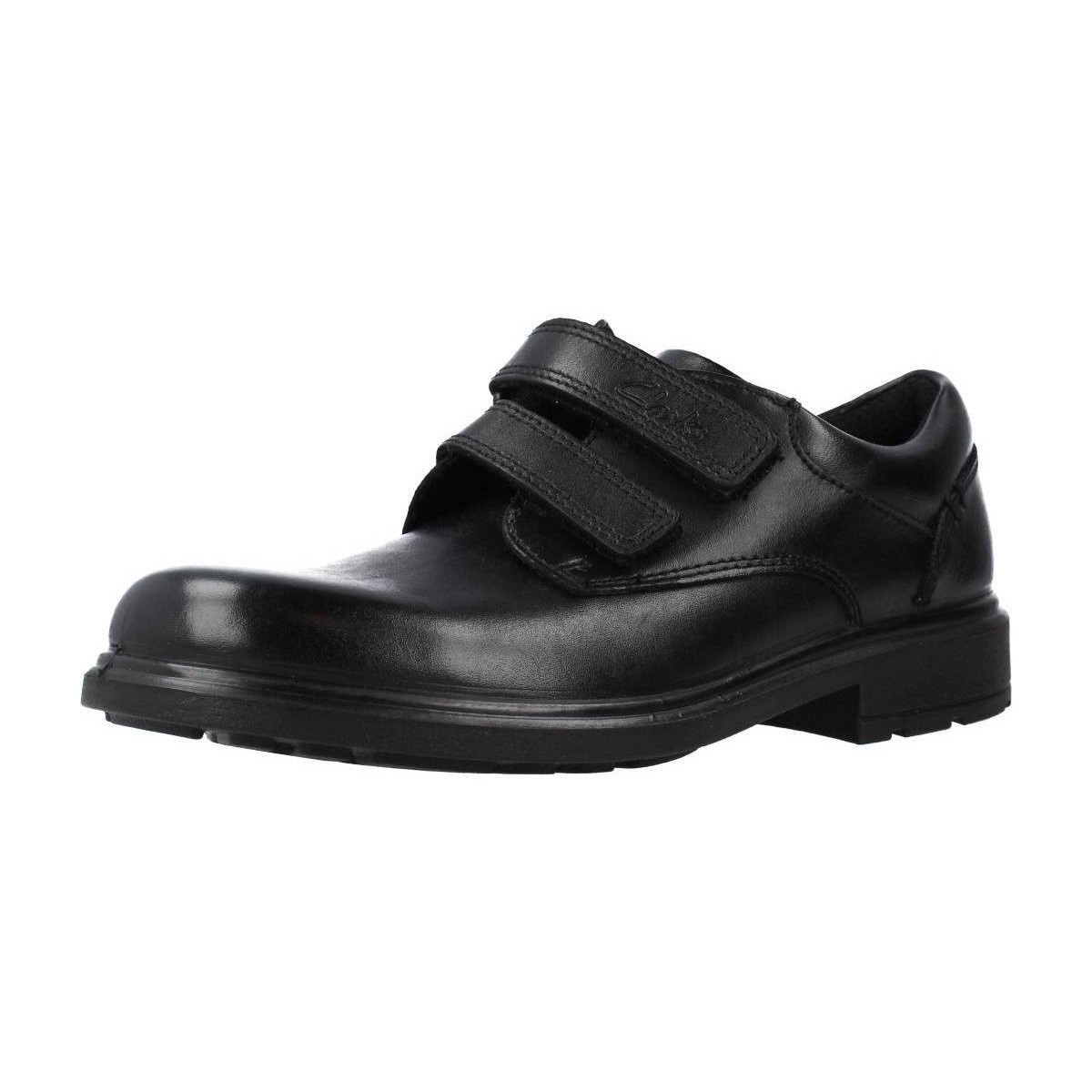 Pantofi Băieți Pantofi Oxford
 Clarks REMI PACE K Negru