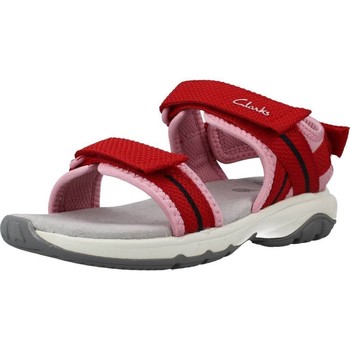 Pantofi Fete  Flip-Flops Clarks EXPO SEA K roșu