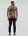 Îmbracaminte Bărbați Tricouri mânecă scurtă Versace Jeans Couture 73GAH6S0-G89 Negru / Alb / Galben