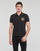 Îmbracaminte Bărbați Tricou Polo mânecă scurtă Versace Jeans Couture 73GAGT01-G89 Negru / Auriu