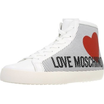 Pantofi Femei Sneakers Love Moschino SNEAKERD.CASSE25 Alb
