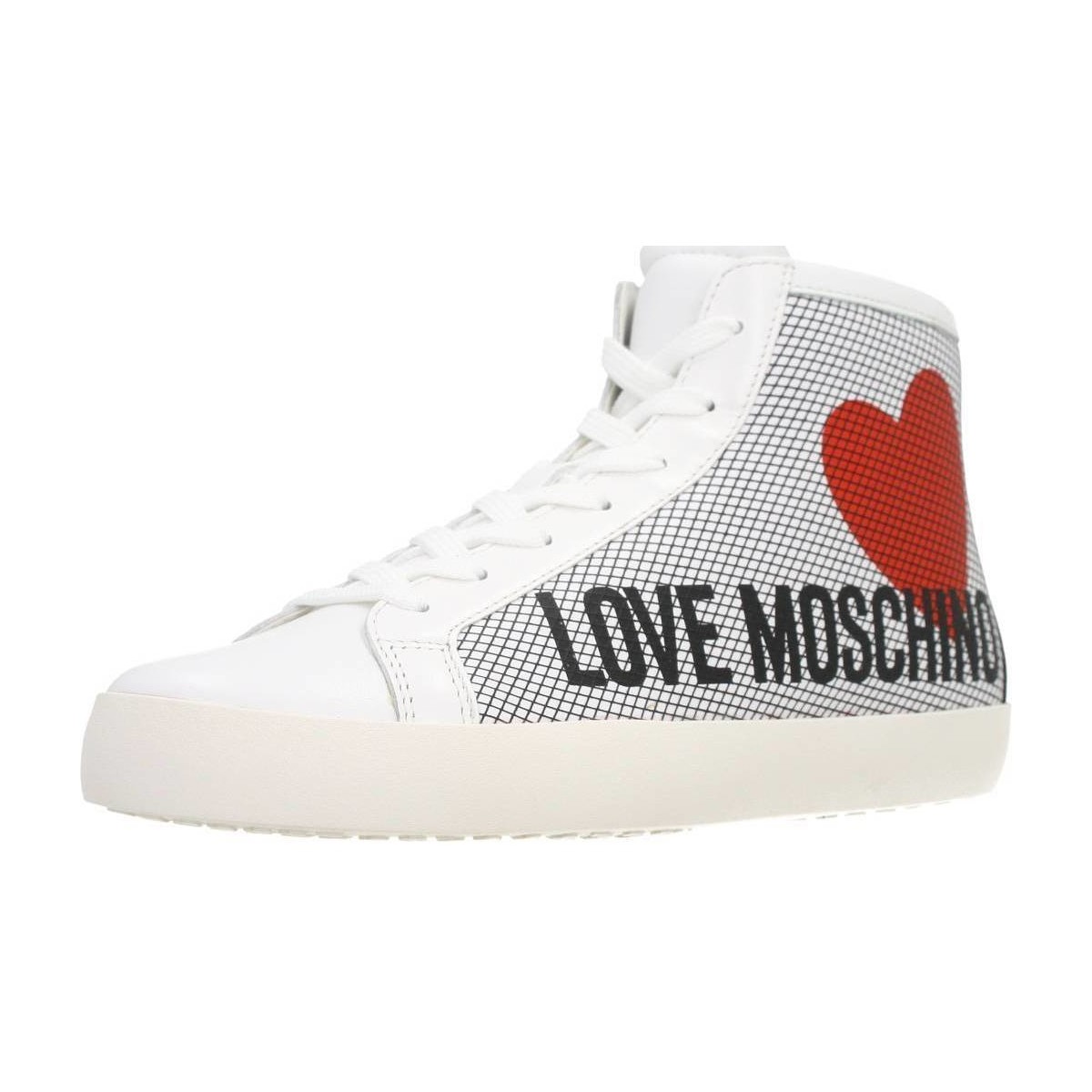 Pantofi Femei Sneakers Love Moschino SNEAKERD.CASSE25 Alb