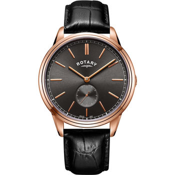 Ceasuri & Bijuterii Bărbați Ceasuri Analogice Rotary GS05364/20, Quartz, 42mm, 5ATM Auriu