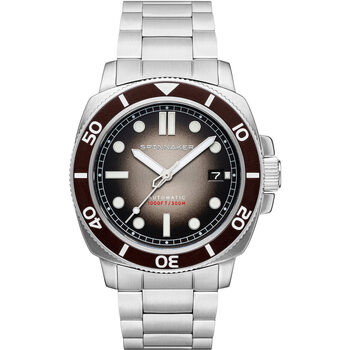 Ceasuri & Bijuterii Bărbați Ceasuri Analogice Spinnaker SP-5088-44, Automatic, 42mm, 30ATM Argintiu