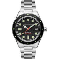 Ceasuri & Bijuterii Bărbați Ceasuri Analogice Spinnaker SP-5075-11, Automatic, 40mm, 15ATM Argintiu
