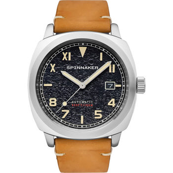 Ceasuri & Bijuterii Bărbați Ceasuri Analogice Spinnaker SP-5071-01, Automatic, 42mm, 10ATM Argintiu