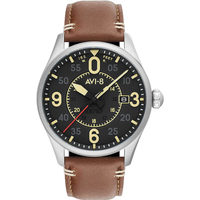 Ceasuri & Bijuterii Bărbați Ceasuri Analogice Avi-8 AV-4090-01, Automatic, 42mm, 5ATM Argintiu