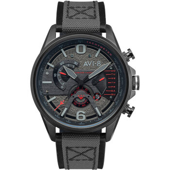 Ceasuri & Bijuterii Bărbați Ceasuri Analogice Avi-8 AV-4056-05, Quartz, 45mm, 5ATM Negru