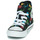 Pantofi Băieți Pantofi sport stil gheata Converse Chuck Taylor All Star 1V Dinosaurs Hi Negru / Multicolor