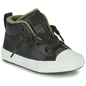 Pantofi Copii Pantofi sport stil gheata Converse Chuck Taylor All Star Street Boot Leather Mid Maro