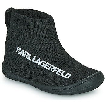 Pantofi Copii Botoșei bebelusi Karl Lagerfeld Z99019 Negru