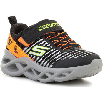 Pantofi Băieți Sandale Skechers S Lights 401650L-BKOR Multicolor
