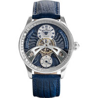 Ceasuri & Bijuterii Bărbați Ceasuri Analogice Carl Von Zeyten CVZ0043BL, Automatic, 42mm, 5ATM Argintiu