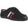 Pantofi Bărbați Sneakers Kawasaki Retro 23 Canvas Shoe K23 60W Black Stripe Wht/Red Negru