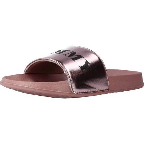 Pantofi Fete  Flip-Flops Tommy Hilfiger CIABATTA PISCINA STAMPA roz