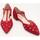 Pantofi Femei Balerin și Balerini cu curea Zabba Difference  roșu