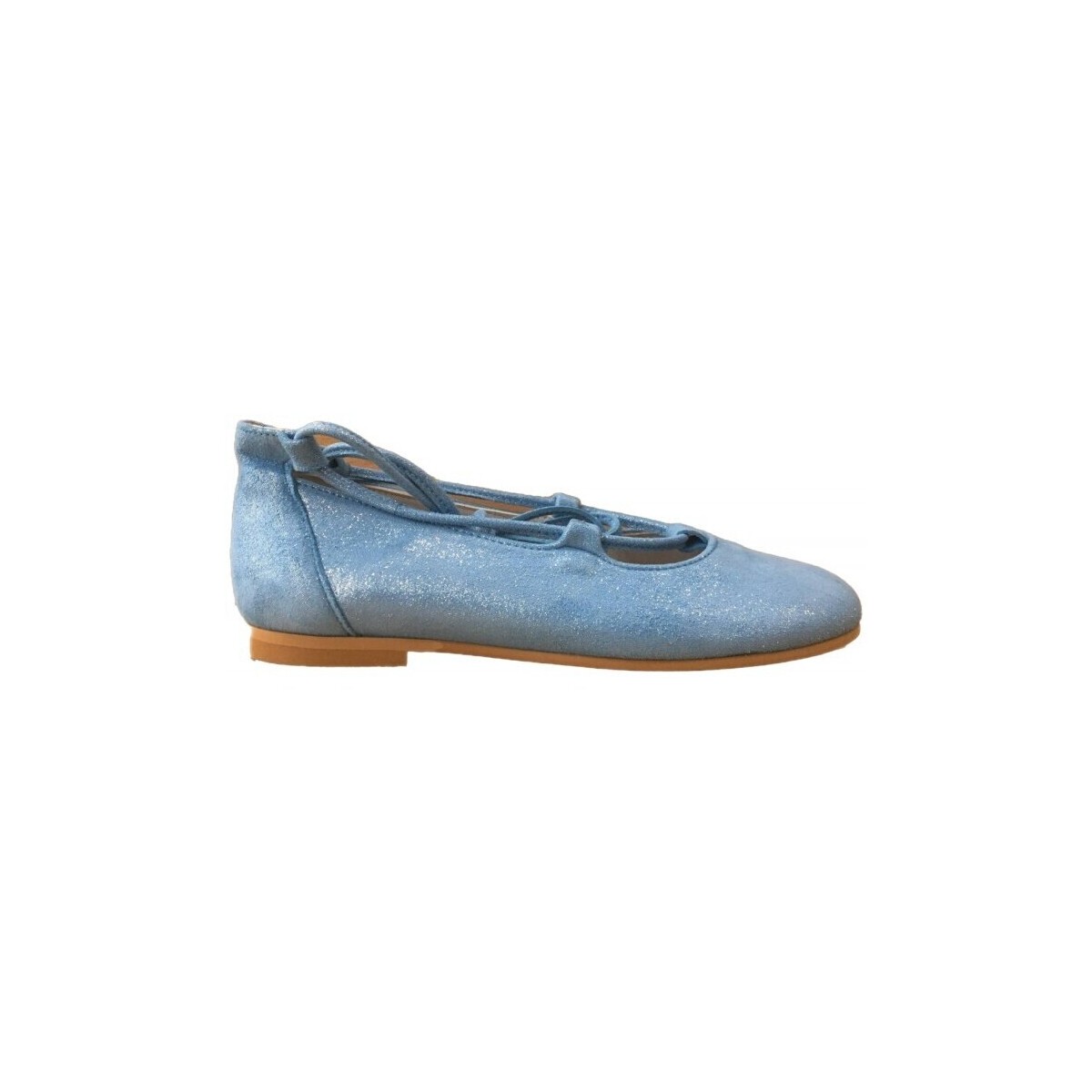 Pantofi Fete Balerin și Balerini cu curea Colores 26228-18 albastru
