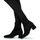 Pantofi Femei Botine Myma 5897-MY-STRECH-VELOUR-NOIR Negru