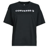 Îmbracaminte Femei Tricouri mânecă scurtă Converse WORDMARK RELAXED TEE Converse / Black