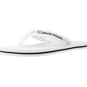 Pantofi Femei  Flip-Flops Calvin Klein Jeans HW0HW00865 Alb