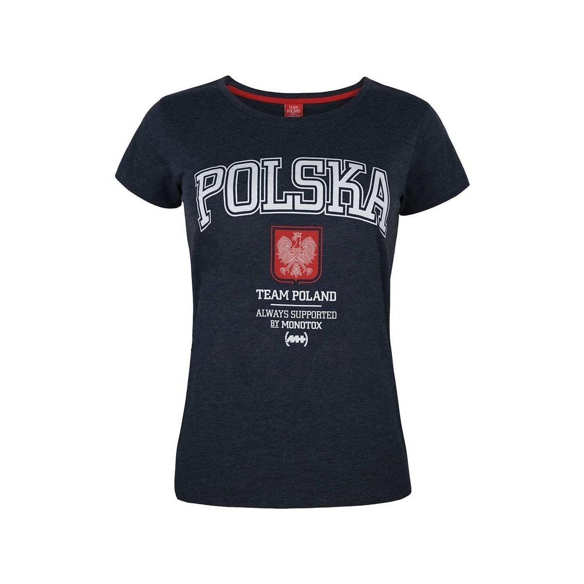 Îmbracaminte Femei Tricouri mânecă scurtă Monotox Polska College Negru