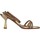 Pantofi Femei Sandale Albano A3049 Auriu
