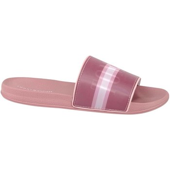 Pantofi Femei Pantofi sport de apă Tommy Hilfiger Holographic Pool Slide roz