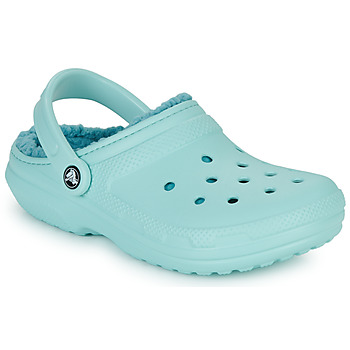 Pantofi Saboti Crocs CLASSIC LINED CLOG Albastru
