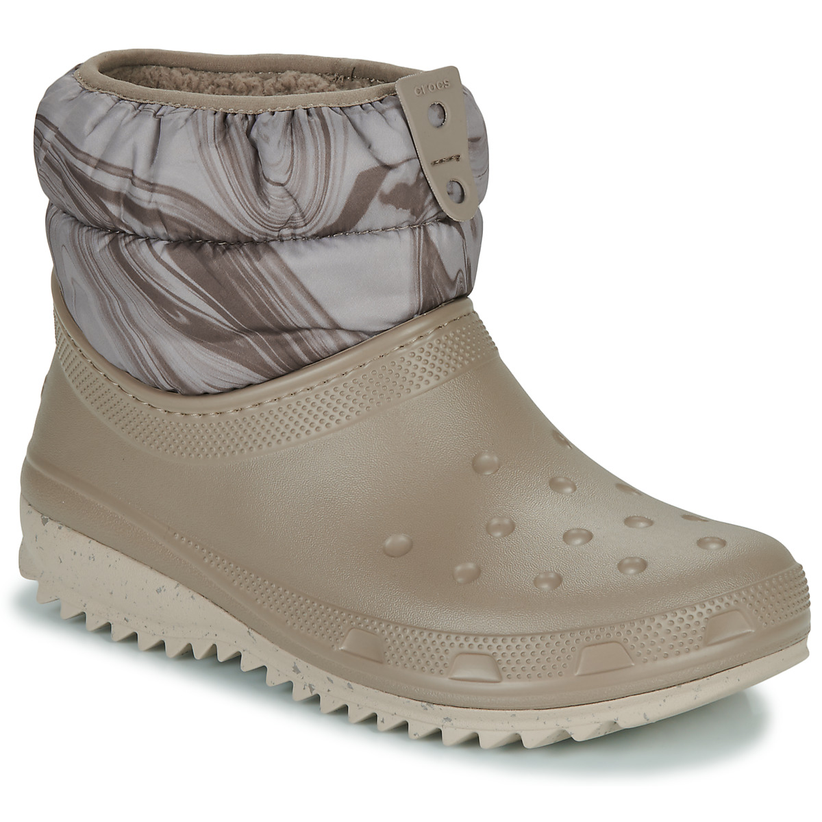 Pantofi Femei Cizme de zapadă Crocs CLASSIC NEO PUFF SHORTY BOOT W Bej
