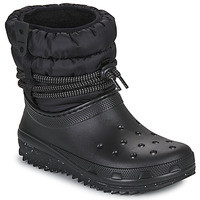 Pantofi Femei Cizme de zapadă Crocs CLASSIC NEO PUFF LUXE BOOT W Negru