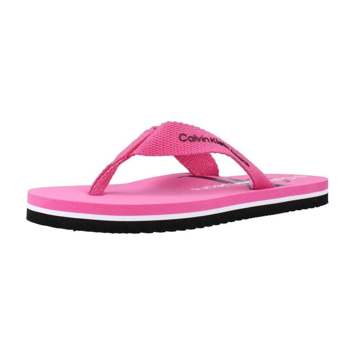Pantofi Fete  Flip-Flops Calvin Klein Jeans V3A880217 roz