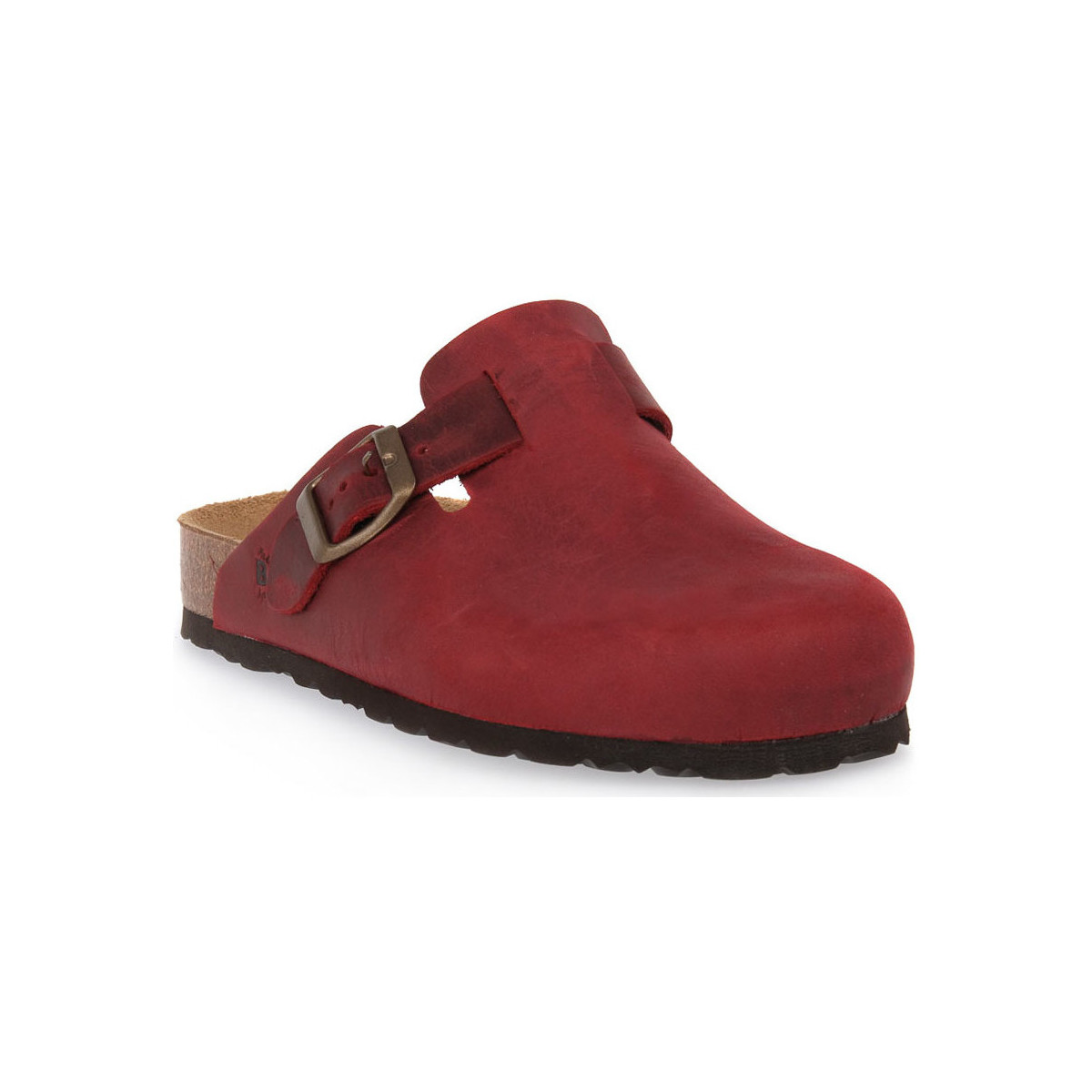 Pantofi Papuci de vară Bioline 1900 ROSSO INGRASSATO roșu
