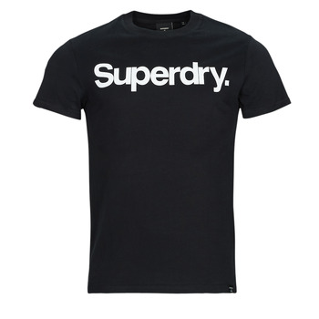 Îmbracaminte Bărbați Tricouri mânecă scurtă Superdry CL TEE Black