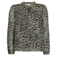 Îmbracaminte Femei Topuri și Bluze Only ONLDITSY L/S BLOUSE WVN NOOS Leopard