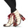 Pantofi Femei Botine Laura Vita EVCAO Bej / Roșu
