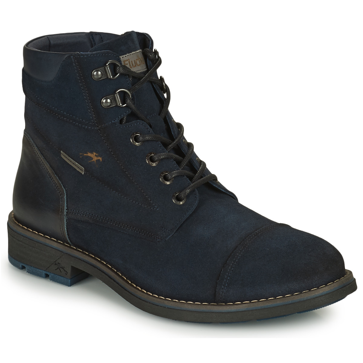 Pantofi Bărbați Ghete Fluchos 1342-AFELPADO-MARINO Albastru