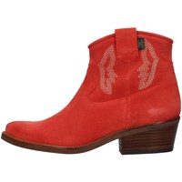 Pantofi Femei Botine Dakota Boots DKT68 roșu
