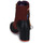 Pantofi Femei Botine Irregular Choice THICKET CHUMS Negru / Roșu